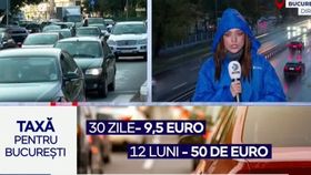 VIDEO Bucureștiul ar putea introduce o taxă pentru șoferii din alte județe. Detalii despre proiectul aflat în dezbatere